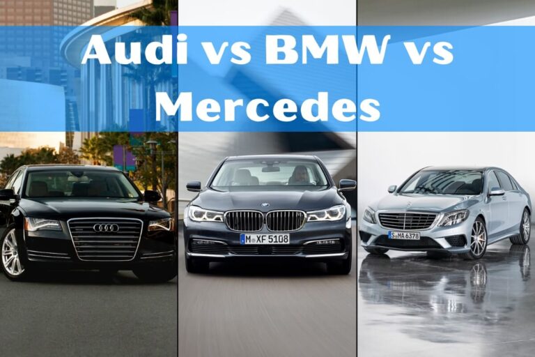 Audi vs BMW vs Mercedes