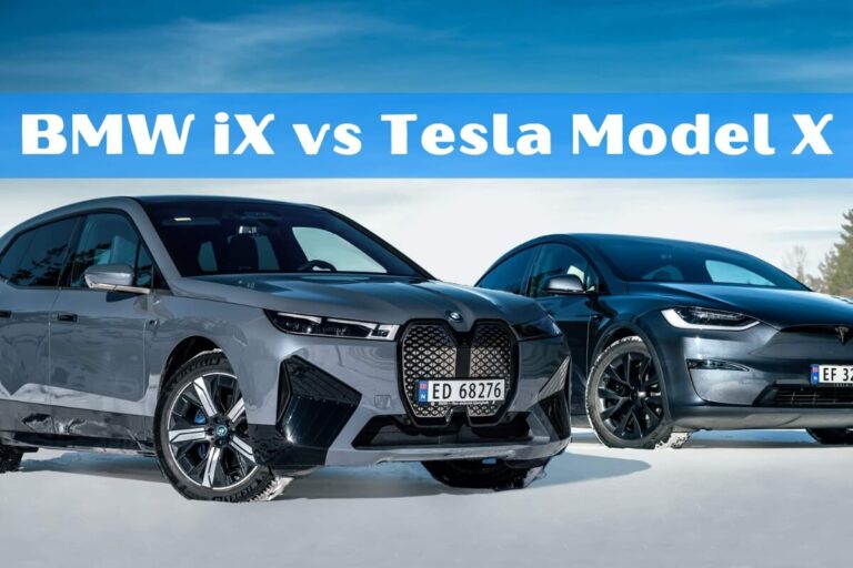 BMW iX vs Tesla Model X