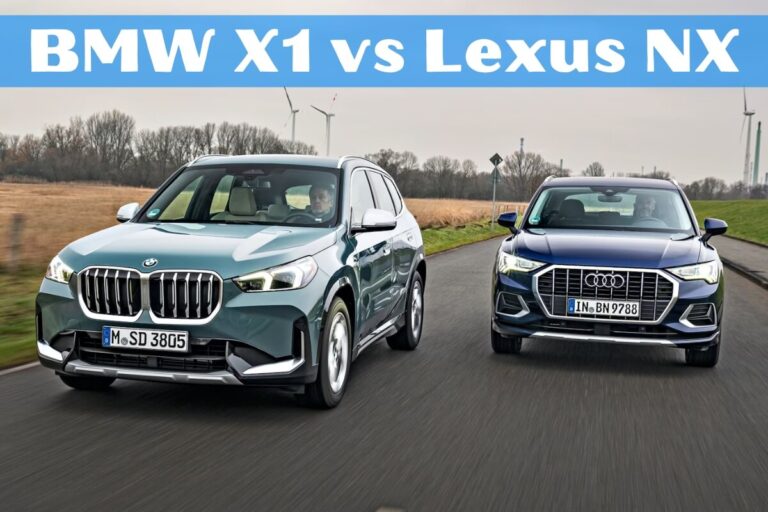 BMW X1 vs Lexus NX