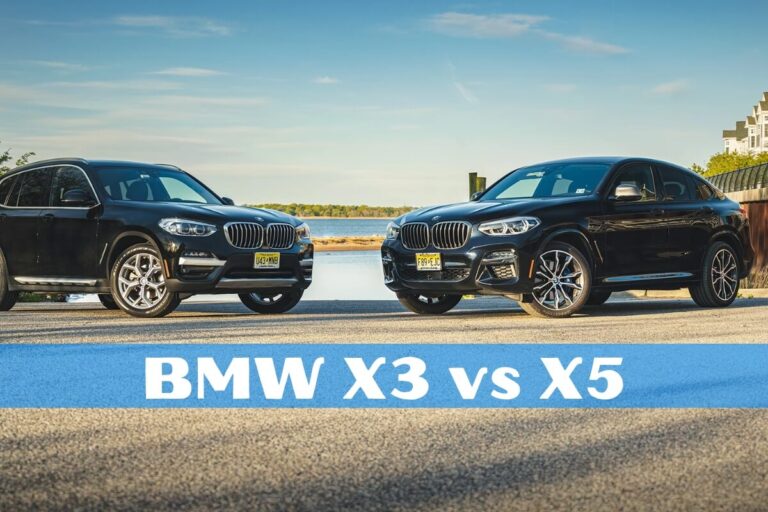 BMW X3 vs X5