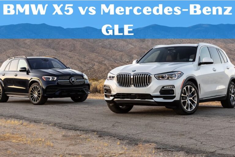 BMW X5 vs Mercedes-Benz GLE