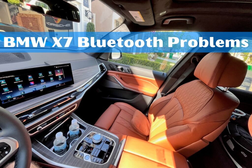 BMW X7 Bluetooth Problems