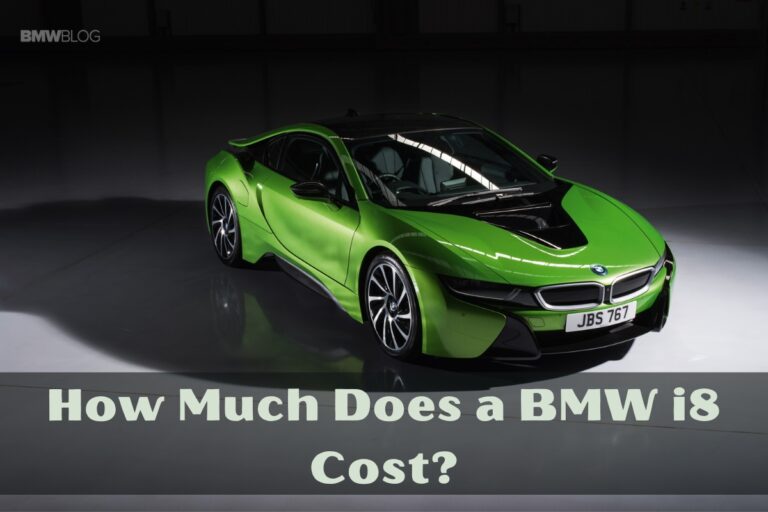 How Much Does a BMW i8 Cost?