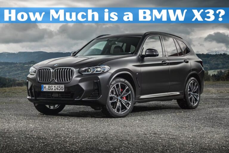 How Much is a BMW X3?