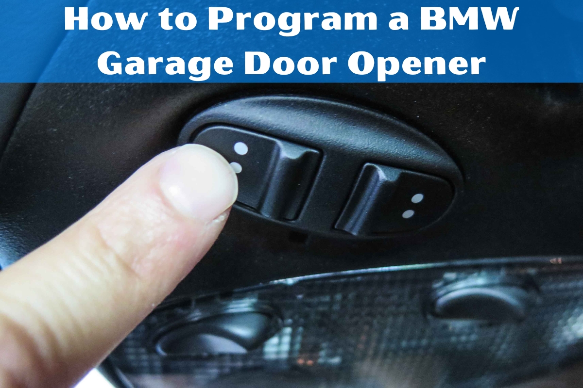 How to Program a BMW Garage Door Opener