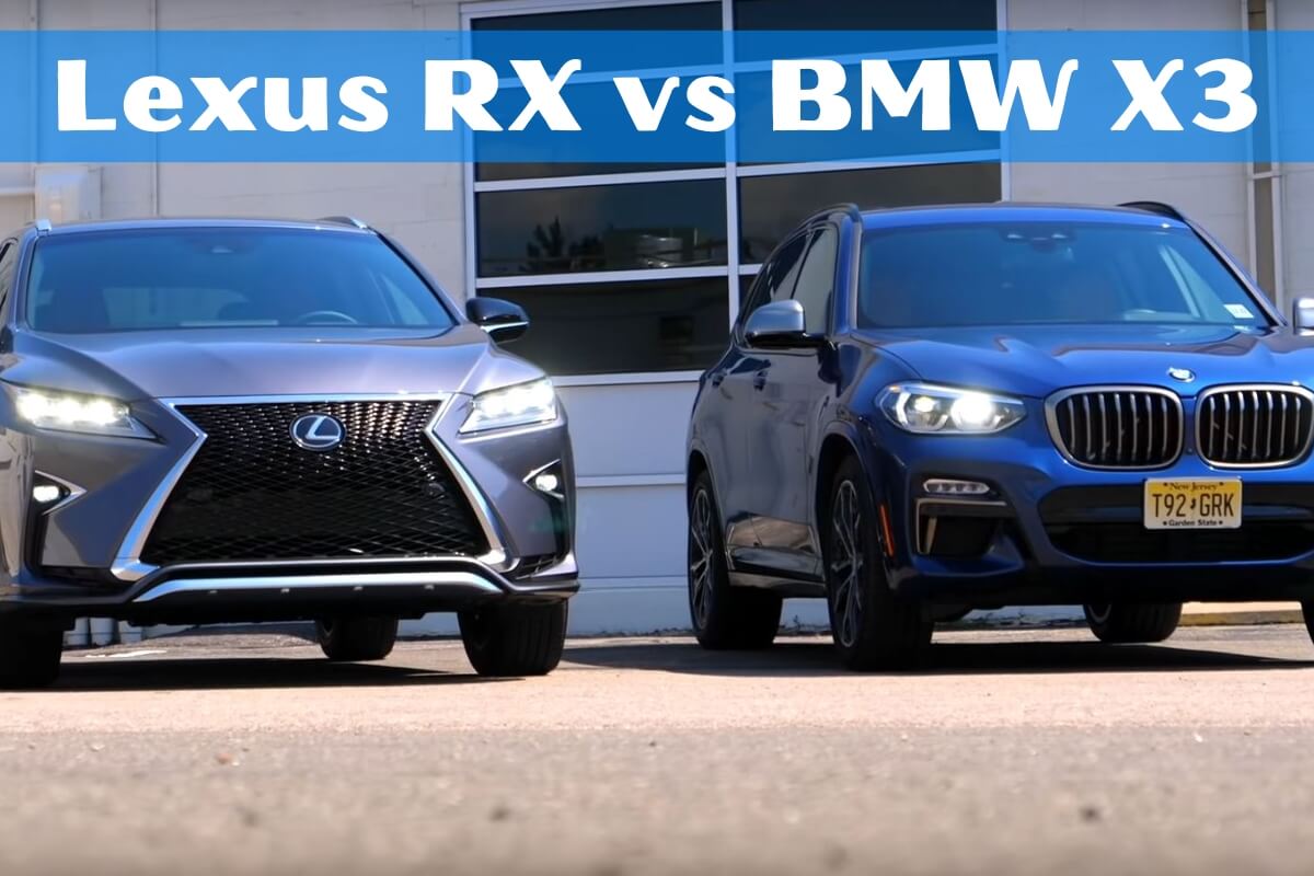 Lexus RX vs BMW X3