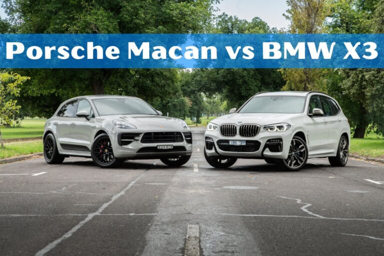 Porsche Macan vs BMW X3