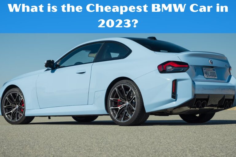 What is the Cheapest BMW Car in 2023?