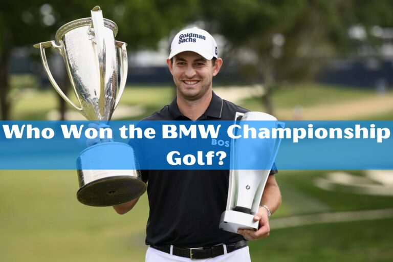 Who Won the BMW Championship Golf?